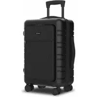 Numada Koffer für die Kabine 1200608 Schwarz 38 L 55 x 35,5 x 23,5 cm