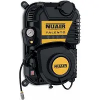 Nuair ÖLFREIER WANDKOMPRESSOR 1,5 PS, 8 bar, 2 l, 9 m Schlauch, geräuscharm – N/NUA506