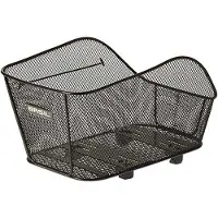 Basil Icon M, Hinten, Fahrradkorb, Stahl, Schwarz, 26 l, 400 mm
