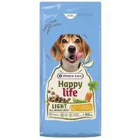 Happy Life Adult Light mit Huhn Futter für übergewichtige Hunde 12,5 kg