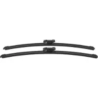 Bosch Scheibenwischer Set Wischerblätter Vorne für BMW 1 Schrägheck (E87) Rahmenlos