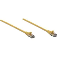Intellinet Netzwerkkabel, Cat6, U/UTP, CCA, Cat6-kompatibel, RJ45-Stecker/RJ45-Stecker, 10,0 m, gelb, 10 m, Cat6, U/UTP (UTP), RJ-45, RJ-45, Gelb