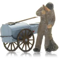 Artitec 5220018 - Z / 1:220 - Strassenfeger mit Karren (1x) - Neu
