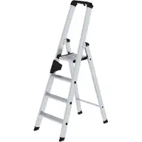 Munk Stehleiter mit ergo-pad 4 Stufen