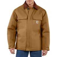 Carhartt Loose Fit Firm Duck Insulated Traditional 3 Warmest Mantel