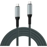Ewent EC1071, 1 m, USB C, USB C, USB4 Gen 3x2, 40 Gbit/s, Schwarz