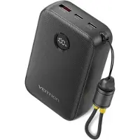 Vention FKBB0-C, 20000 mAh, 3,85 V, Schwarz