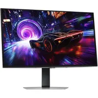 Samsung 32" Odyssey OLED G8 (G81SF) 4K 240 Hz Gaming Monitor, 81,3 cm (32"), 3840 x 2160 Pixel, 4K Ultra HD, OLED, 0,03 ms, Silber