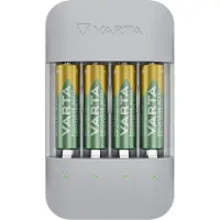 Varta Eco Charger Pro, Nickel-Metallhydrid (NiMH), Kurzschluß, AA, AAA, 4 Stück(e), Akkus/Batterien enthalten