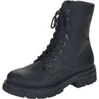 Rieker Damen Stiefeletten Schnürsenkel Kurzstiefel Z9120, Größe:41 EU, Farbe:Schwarz