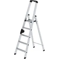 Munk Stehleiter mit ergo-pad 5 Stufen