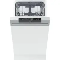 Gorenje GI 561D 10 S Geschirrspüler 45 cm - Silber - Teilintegrierbar - 11 Maßgedecke - 45 dB Geräuschpegel - Trocknungsklasse: A
