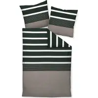 Janine Mako-Satin Bettwäsche J.D. 8468-07 135x200 cm + 80x80 cm