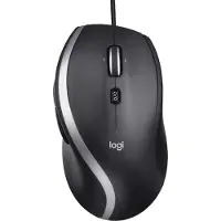 Logitech M500s Kabelgebundene Maus mit fortschrittlicher hyperschneller Scroll- und Kippfunktion, anpassbaren Tasten, hochpräziser Abtastung mit DPI-Schalter, USB-Plug&Play, Schwarz