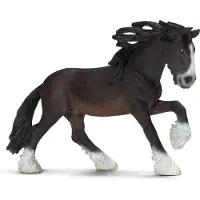 Schleich - Tierfiguren, Shire Hengst; 13734