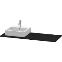 Duravit XS060GL1616 Konsole XSquare m. Ausschnitt links