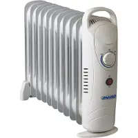 Adler Home MS 7806, Öl-Heizlüfter, Öl, Öl, Drinnen, Flur, Weiß