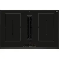 Siemens iQ500 ED851FQ15E, Schwarz, Integriert, 80 cm, Zonen-Induktionskochfeld, Glaskeramik, 4 Zone(n)