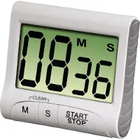 Xavax Küchentimer Küchentimer "Countdown", digital, Weiß
