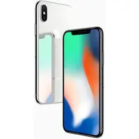 Apple iPhone X, Farbe Silber (Silver), 3 GB de RAM, 64 GB de Interner Speicher, Display ion-x de 5,8", Kamera Dual de 12 + 7 MP. System iOS 11. - Smartphone komplett entsperrt. UK. Version.