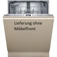 NEFF N 30, Voll integriert, Standardgröße (60 cm), Silber, Weiß, Tasten, Kabellos, LED