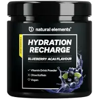 Natural Elements Hydration Recharge Pulver Sport - 320 g Pulver_für 40 Portionen / Blueberry Acai