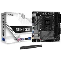 Asrock Z790M-ITX WiFi, Intel, LGA 1700, Intel Core i5, Intel Core i7, Intel Core i9, DDR5-SDRAM, 64 GB, DIMM
