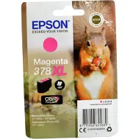 Epson Squirrel Singlepack Magenta 378XL Claria Photo HD Ink, High (L) Yield, Magenta, Tinte auf Pigmentbasis, 9,3 ml, 1 Stück(e), Einzelpackung