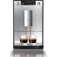 Melitta Caffeo Solo, Espressomaschine, 1,2 l, Kaffeebohnen, Eingebautes Mahlwerk, 1400 W, Silber
