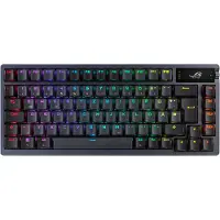 Asus ROG Azoth, Verkabelt & Kabellos, USB + RF Wireless + Bluetooth, Mechanischer Switch, QWERTZ, RGB-LED, Schwarz