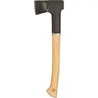 Fiskars Norden N12, Kohlenstoffstahl, Holz, Holz, Finnland, 526 mm, 194 mm