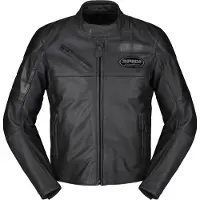 Spidi Roar Motorrad Lederjacke, schwarz, 56