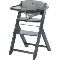 Bebeconfort Hochstuhl m. Kissen - Timba 2 - Mist Grau - - One Size - Hochstuhl