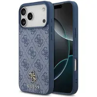 GUESS Apple iPhone 17 Pro Hülle - Kunststoff - - Backcover/Hard Case - Blau
