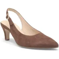 Gabor 1.590.18_8, Peeptoes & Slingpumps in Braun für Damen, Größe 39