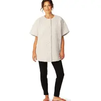 Ilse jacobsen Weste Damen BLOSSOM02 Short Quilted Cape Kit-M / L