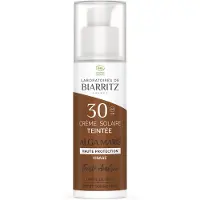 Laboratoires de Biarritz Alga Maris Crème Solaire Teintée SPF 30 - solaire teintée haute protection, 30, 50 ml Creme
