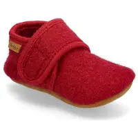 En fant Kinder Hausschuh "Baby Wool Slippers" in Rot | Gr.: 17/18