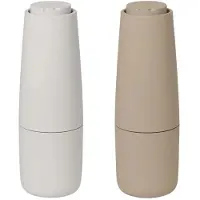 Blomus Salpi Salz- und Pfeffermühlenset Nomad/Moonbeam - , Beige, für Küche, Keramik