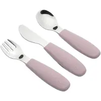 Nuuroo Jana Besteck Set 3er-Pack, Woodrose