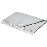 Blomus Finho Plaid 130x200 Micro Chip - , Grau, für Wohnzimmer, Stoff / Textil