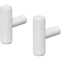 Blomus ROF zylindrischer Kleiderbügel, weiss, 2 Stück.