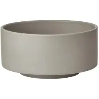 Blomus Makoto Servierschale - Matte Glasur mit Unikat-Charakter Elephant Skin