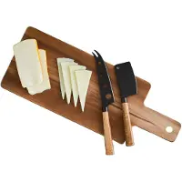 Hâws Santo Käseset 3 Messer Und Schneidebrett