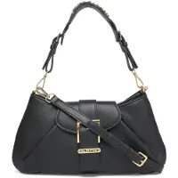 Mario Valentino Nero Polyurethan Damenhandtasche