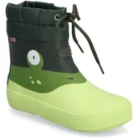 Viking Alv Paw Print Barefoot Gummistiefel, Light Green/Green, 29, Kindergummistiefel, Kinderstiefel, Gummistiefel kinder, Kids