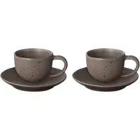 Blomus KUMI, Set, 0,06 l, Braun, Keramik, Tasse, Espresso