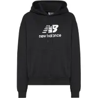 New Balance - Women's Sport Essentials French Terry Logo - Hoodie Gr S schwarz