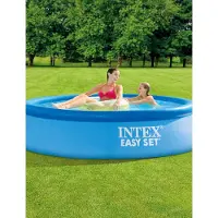 Intex Einfaches Set Mit Filterkartuschenpumpe Pool 244x61 Cm
