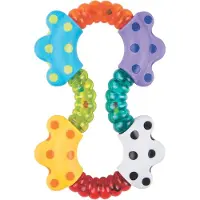 Playgro Beißring Click And Twist Rattle
